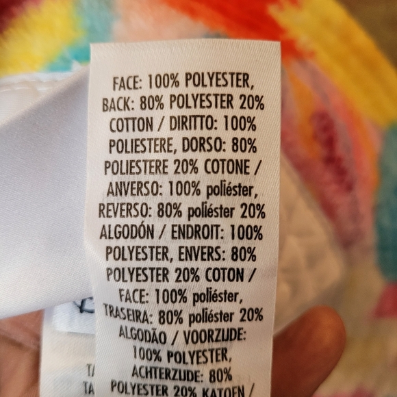 Disney spirit jersey Colorful Bucket Hat fuzzy fun bright One Size Walt Disney - Picture 6 of 8